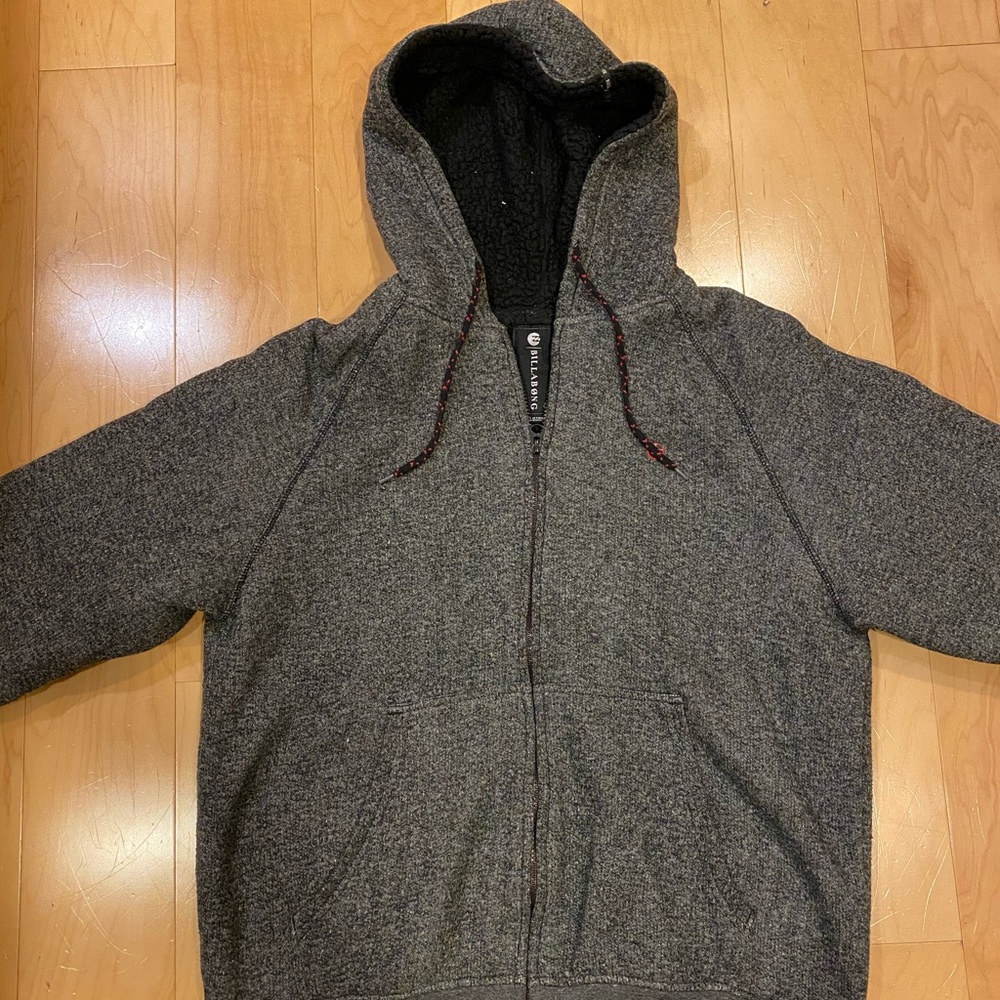 Men’s Billabong zip up fall/winter cotton jacket